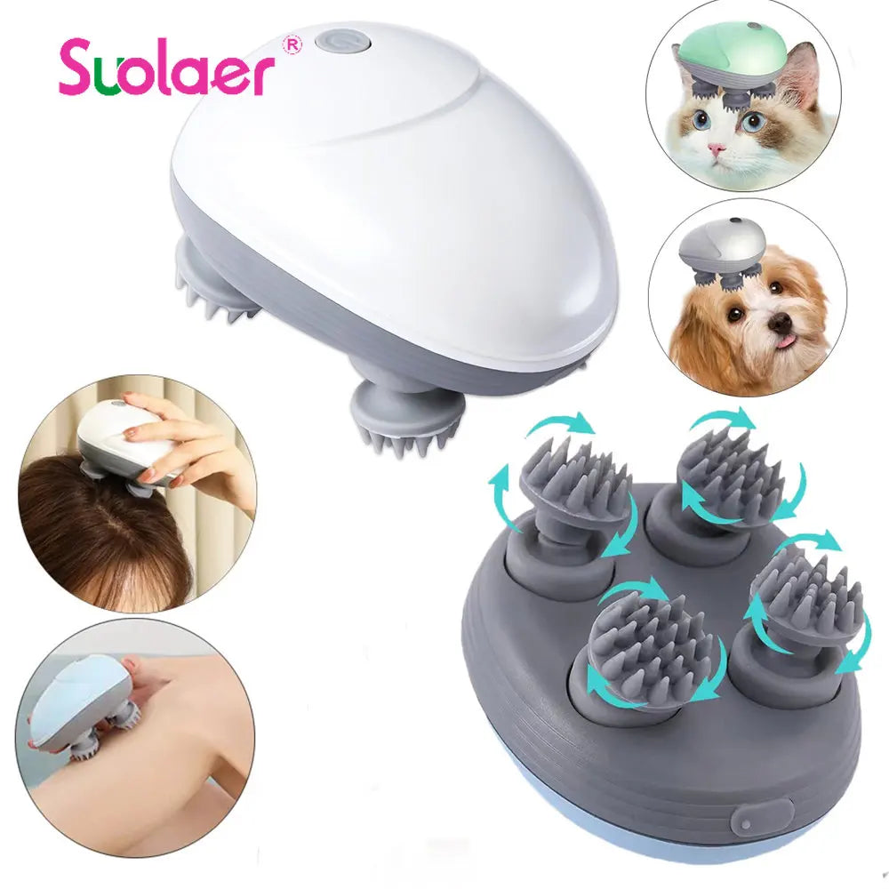 Kneading Scalp Massager