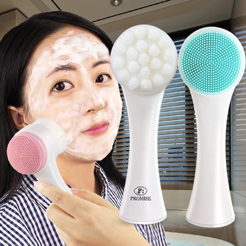 Double-Sided Cleansing Brush