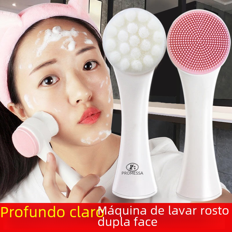 Double-Sided Cleansing Brush