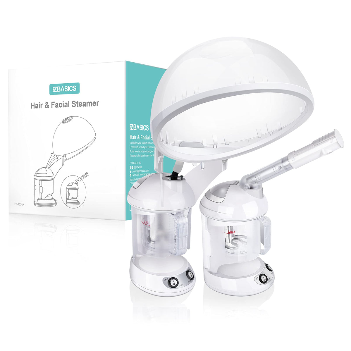 2-in-1 Facial Steamer