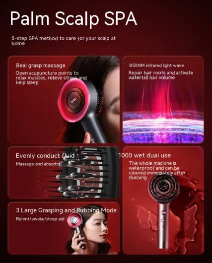 Infrared Scalp Brush