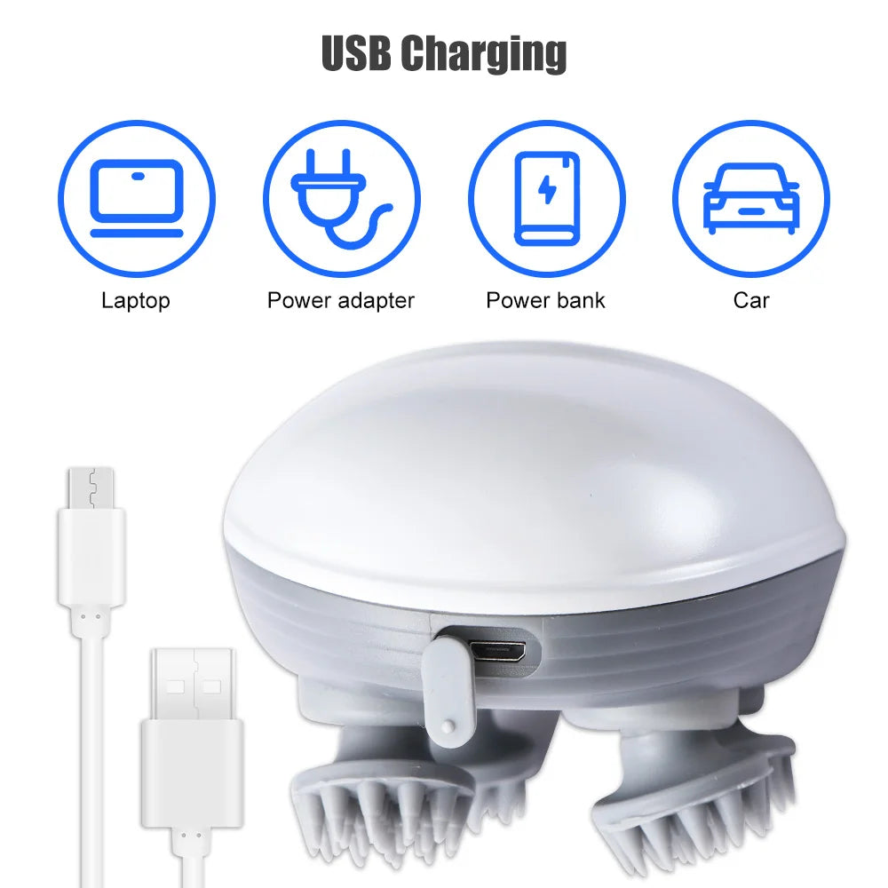 Kneading Scalp Massager