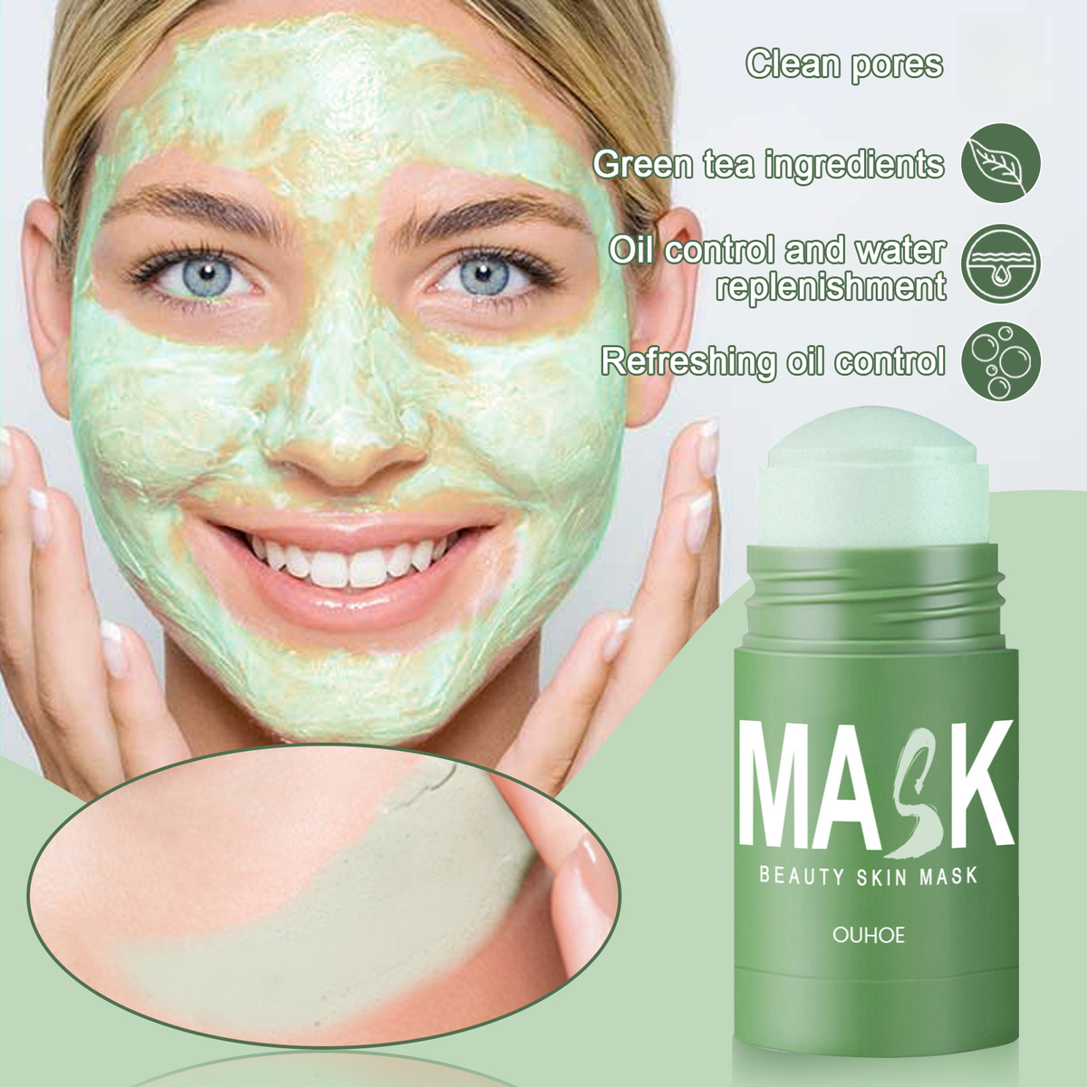 Green Tea Clarifying Mask Stick
