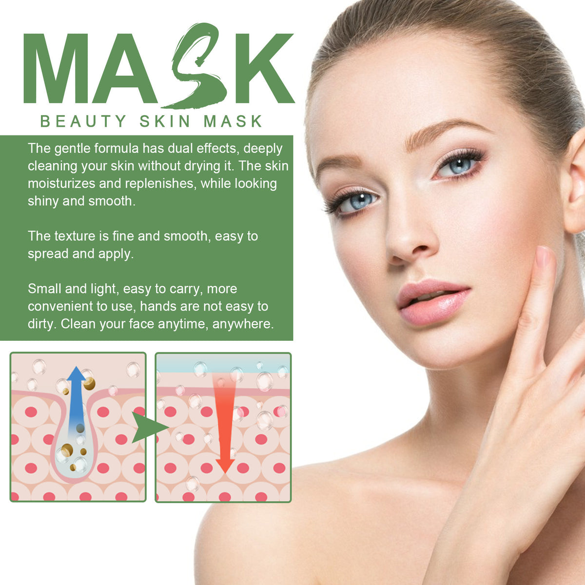 Green Tea Clarifying Mask Stick